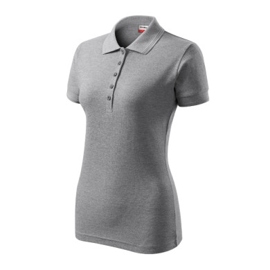 Polo femme Reserve R23 - gris chiné foncé