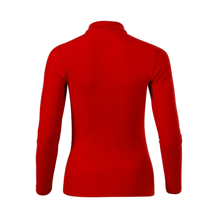 Polo femme Pique Polo LS 231 - rouge