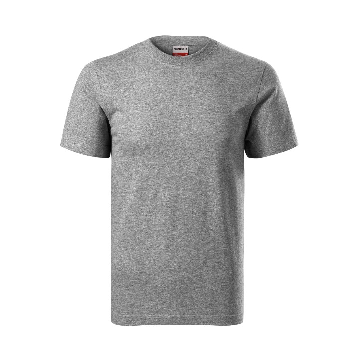 Tee-shirt unisex Base R06 - gris chiné foncé