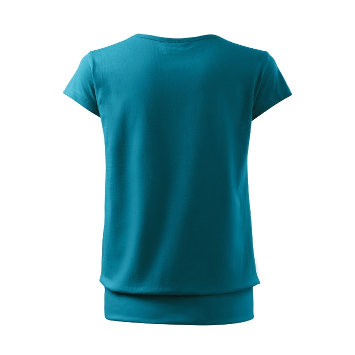 Tee-shirt femme City 120 - turquoise foncé