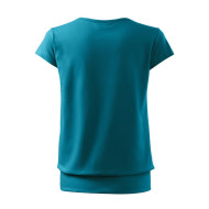 Tee-shirt femme City 120 - turquoise foncé