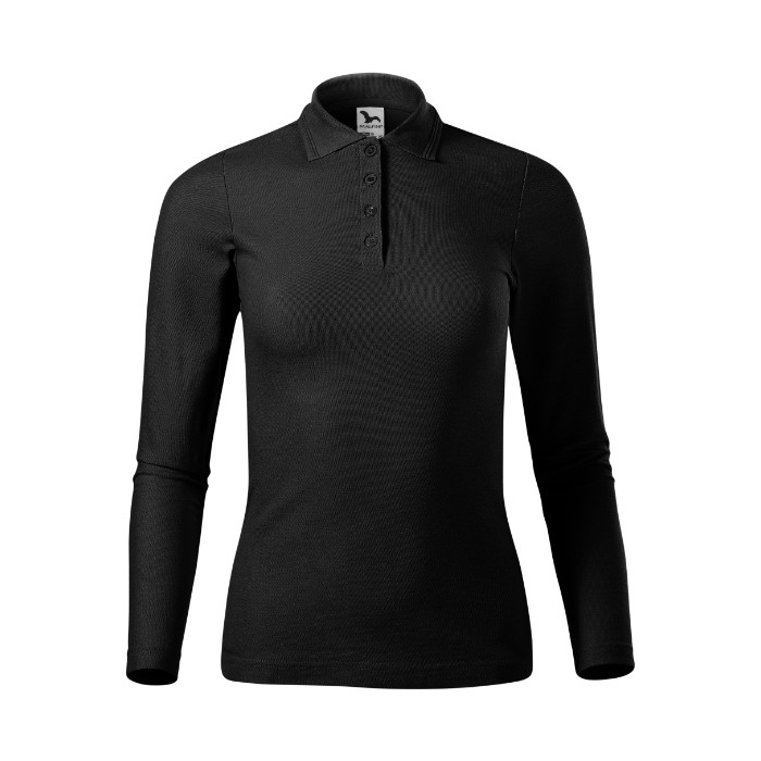 Polo femme Pique Polo LS 231 - noir
