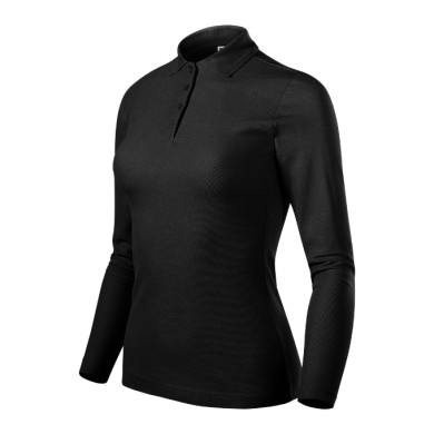 Polo femme Pique Polo LS 231 - noir