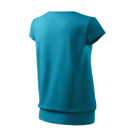 Tee-shirt femme City 120 - turquoise foncé