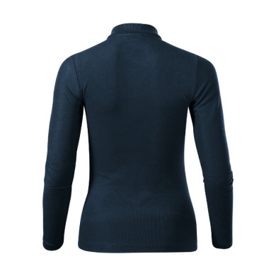Polo femme Pique Polo LS 231 - bleu marine