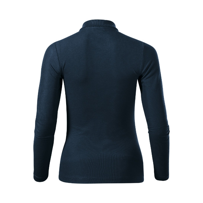 Polo femme Pique Polo LS 231 - bleu marine