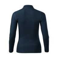 Polo femme Pique Polo LS 231 - bleu marine