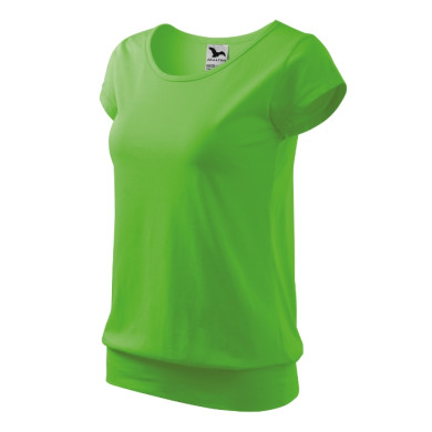 Tee-shirt femme City 120 - vert pomme