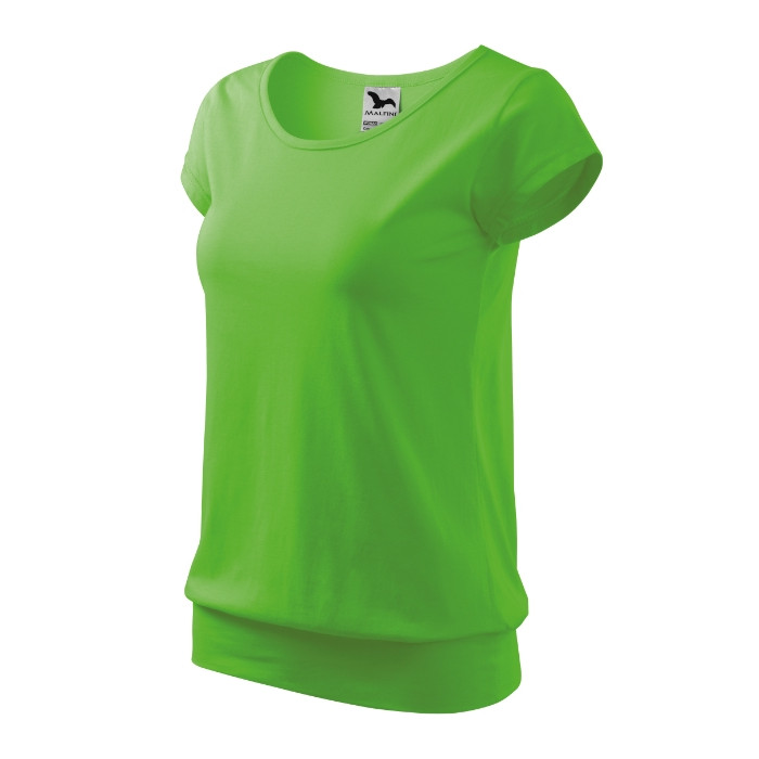 Tee-shirt femme City 120 - vert pomme