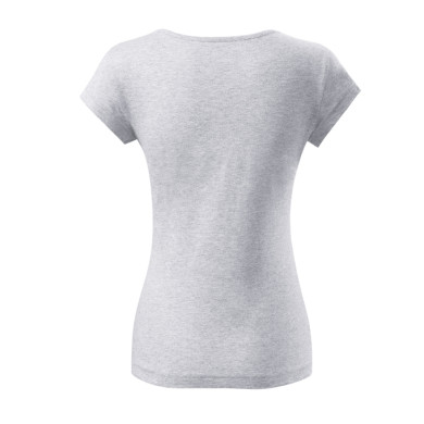 Tee-shirt femme Pure 122 - gris chiné clair