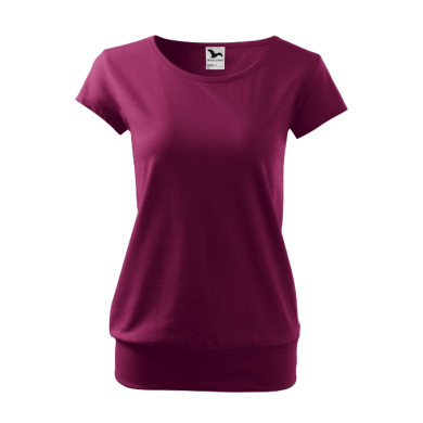Tee-shirt femme City 120 - rhododendron