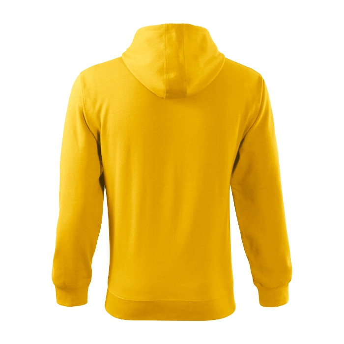 Sweatshirt homme Trendy Zipper 410 - jaune