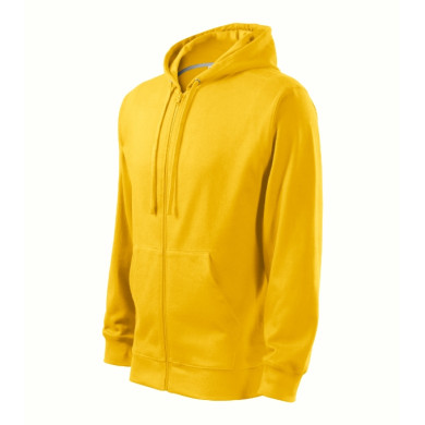 Sweatshirt homme Trendy Zipper 410 - jaune