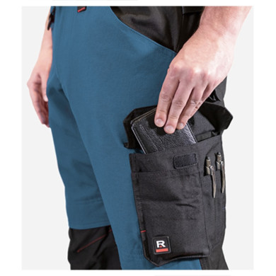 Pantalon de travail homme Vertex W07 - bleu pétrole