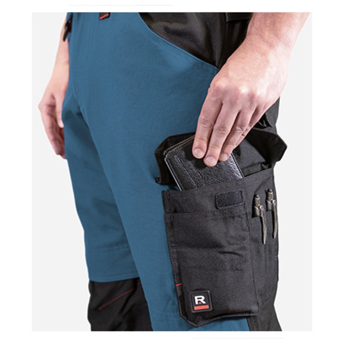 Pantalon de travail homme Vertex W07 - bleu pétrole