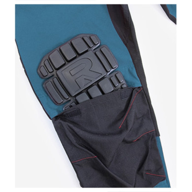 Pantalon de travail homme Vertex W07 - bleu pétrole