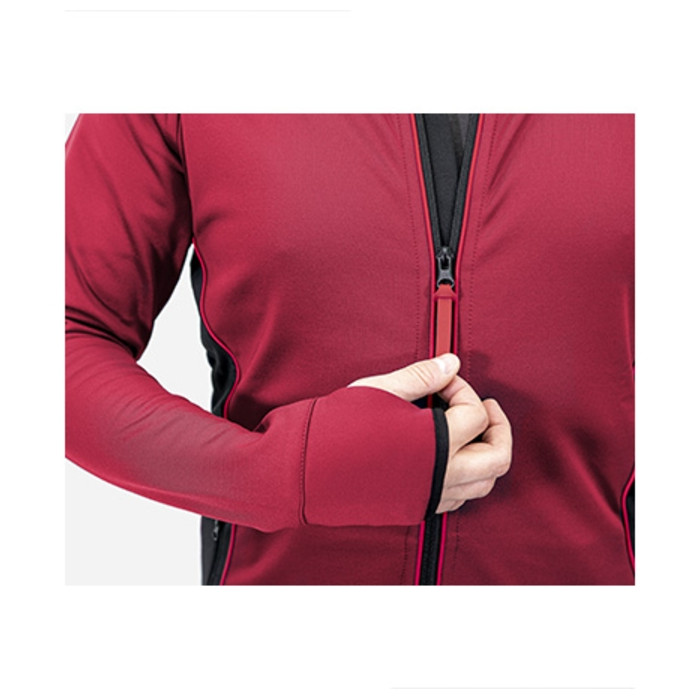 Stretch fleece homme Vertex W41 - rouge marlboro
