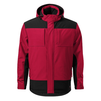 Veste softshell d'hiver homme Vertex W55 - rouge marlboro