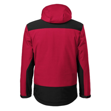 Veste softshell d'hiver homme Vertex W55 - rouge marlboro