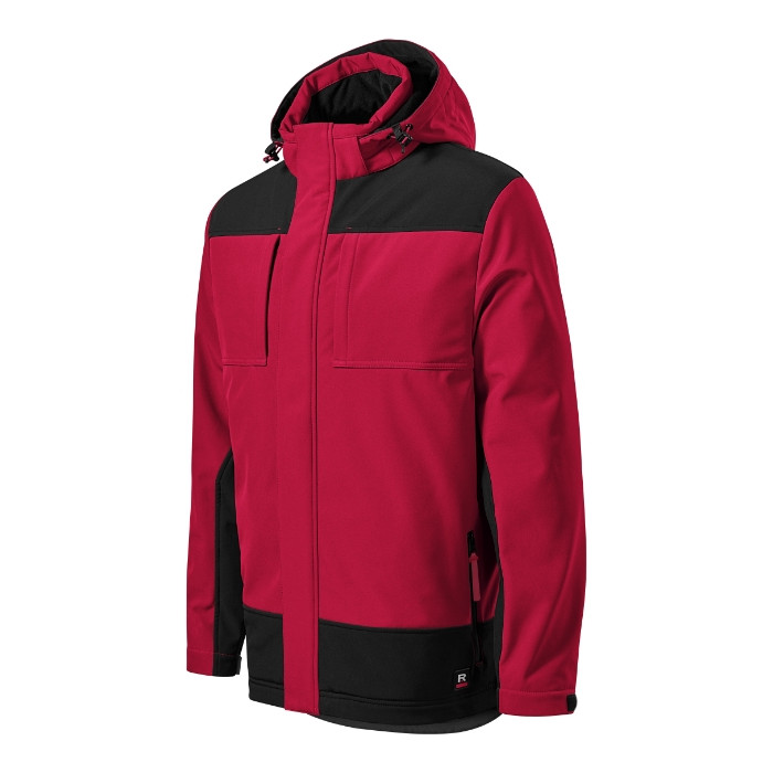 Veste softshell d'hiver homme Vertex W55 - rouge marlboro