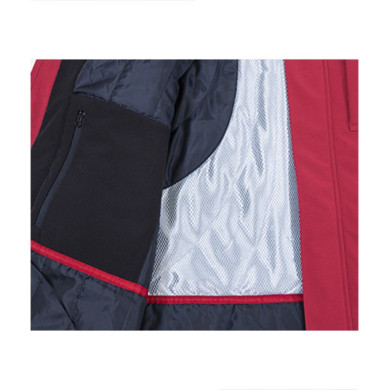 Veste softshell d'hiver homme Vertex W55 - rouge marlboro