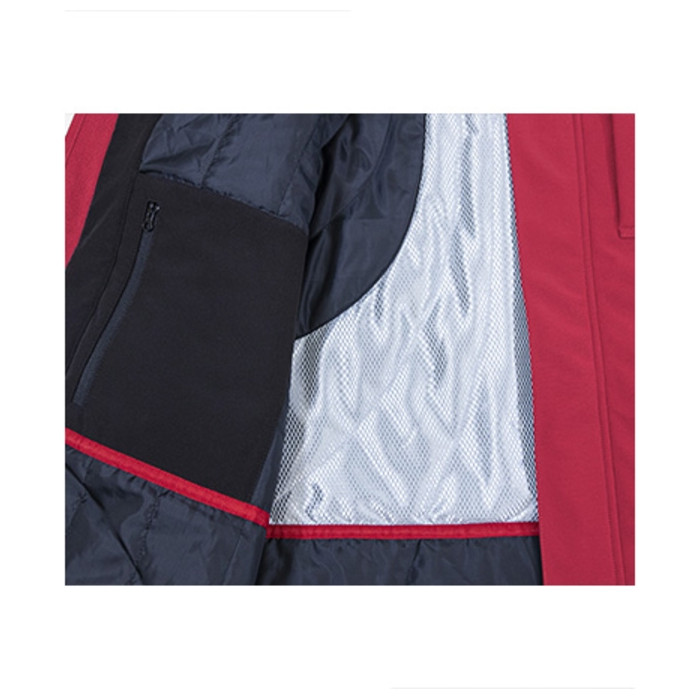 Veste softshell d'hiver homme Vertex W55 - rouge marlboro