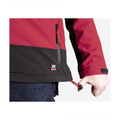 Veste softshell d'hiver homme Vertex W55 - rouge marlboro