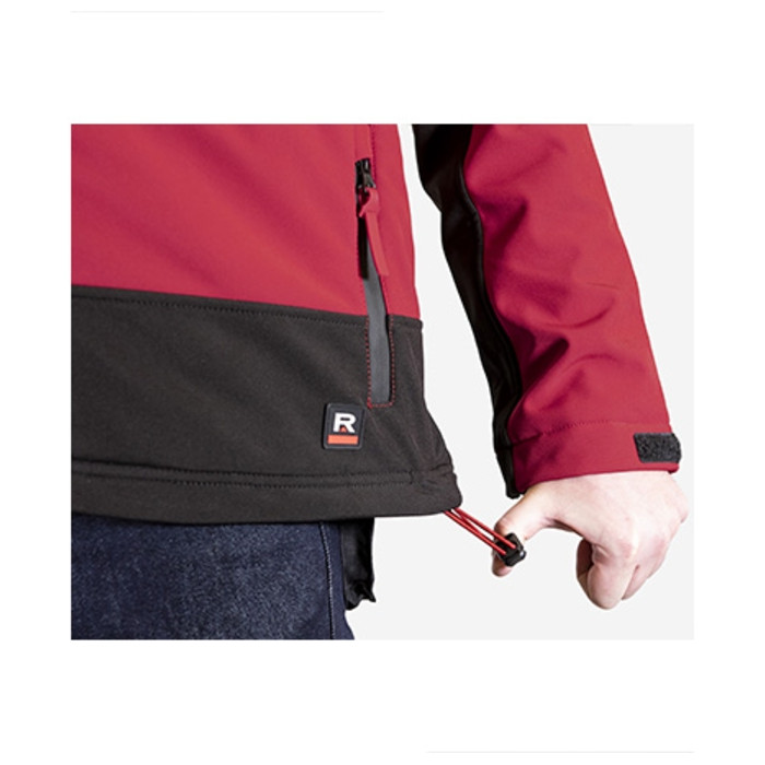 Veste softshell d'hiver homme Vertex W55 - rouge marlboro