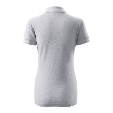 Polo femme Pique Polo 210 - gris chiné clair