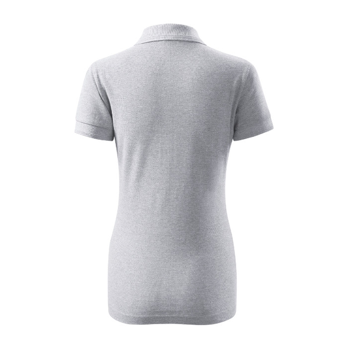 Polo femme Pique Polo 210 - gris chiné clair