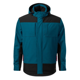 Veste softshell d'hiver homme Vertex W55 - bleu pétrole