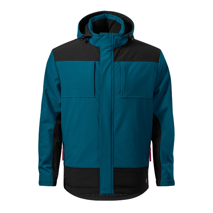 Veste softshell d'hiver homme Vertex W55 - bleu pétrole