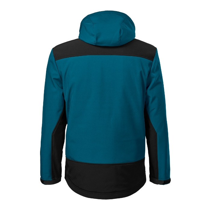 Veste softshell d'hiver homme Vertex W55 - bleu pétrole