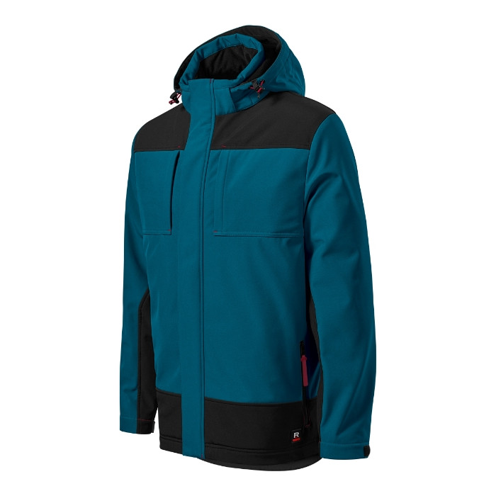 Veste softshell d'hiver homme Vertex W55 - bleu pétrole