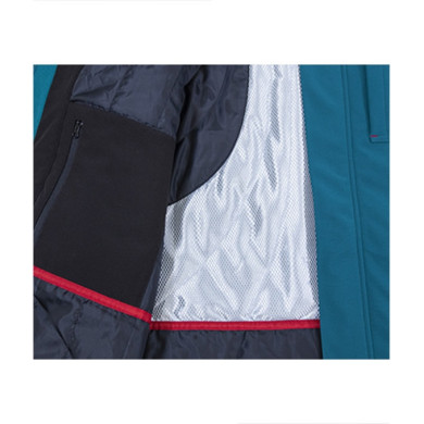 Veste softshell d'hiver homme Vertex W55 - bleu pétrole