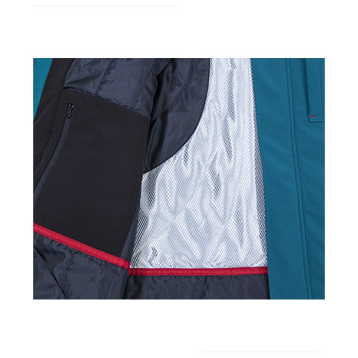 Veste softshell d'hiver homme Vertex W55 - bleu pétrole