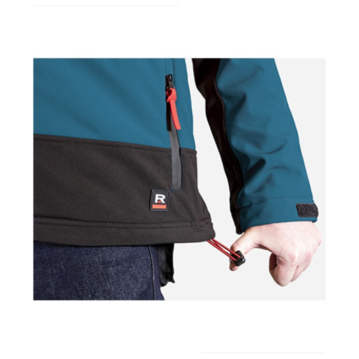 Veste softshell d'hiver homme Vertex W55 - bleu pétrole