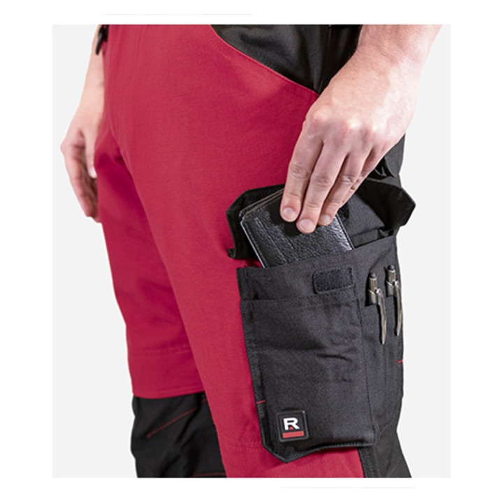Pantalon de travail homme Vertex W07 - rouge marlboro