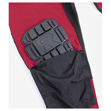 Pantalon de travail homme Vertex W07 - rouge marlboro