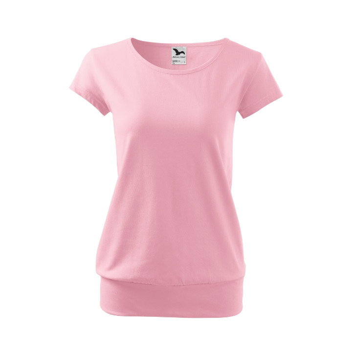 Tee-shirt femme City 120 - rose