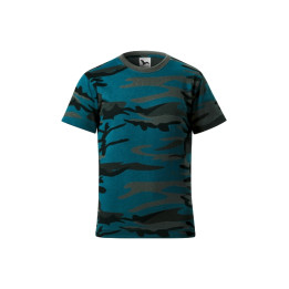 Tee-shirt enfant Camouflage 149 - camouflage petrol