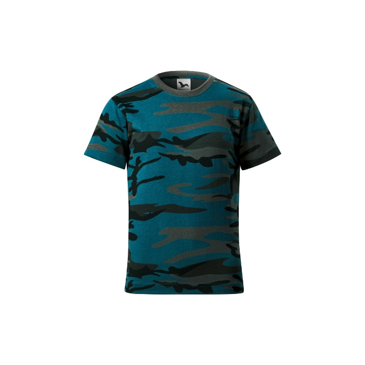 Tee-shirt enfant Camouflage 149 - camouflage petrol