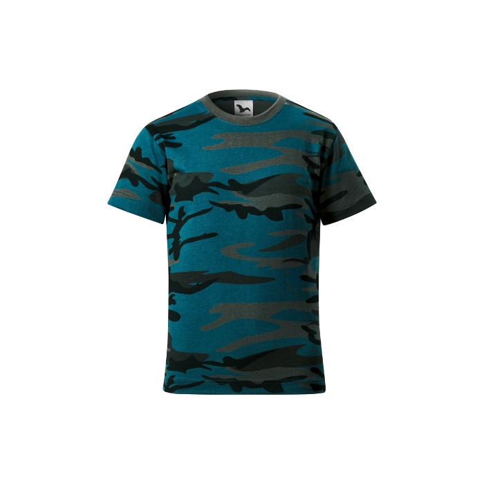 Tee-shirt enfant Camouflage 149 - camouflage petrol