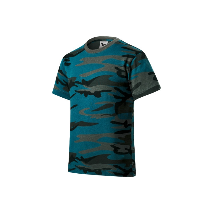 Tee-shirt enfant Camouflage 149 - camouflage petrol