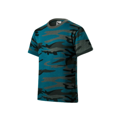 Tee-shirt enfant Camouflage 149 - camouflage petrol