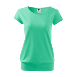 Tee-shirt femme City 120 - vert menthe