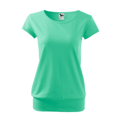 Tee-shirt femme City 120 - vert menthe