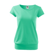 Tee-shirt femme City 120 - vert menthe