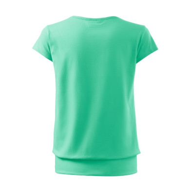 Tee-shirt femme City 120 - vert menthe