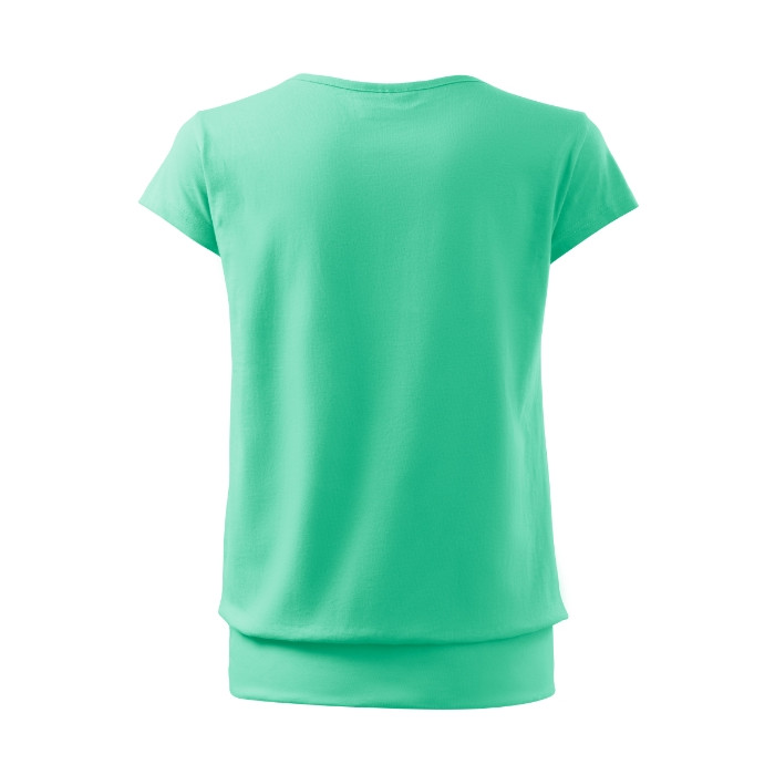 Tee-shirt femme City 120 - vert menthe